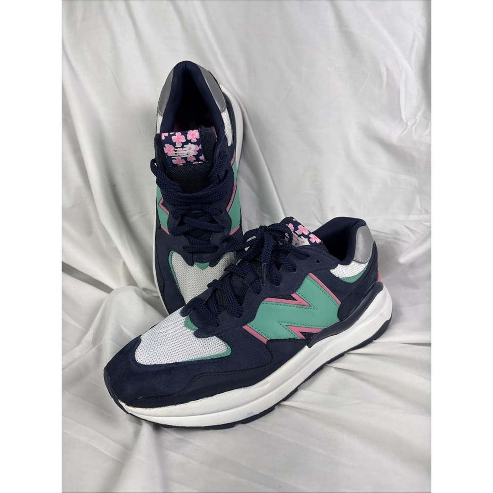 Size 10 - New Balance 57/40 Natural Indigo Emerald Sky